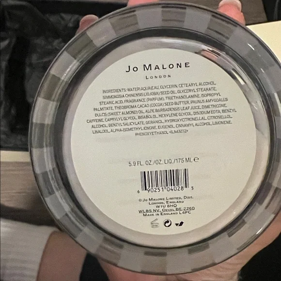 Jo Malone Peony & Blush Suede Body Crème in Black and White - Picture 3 of 4